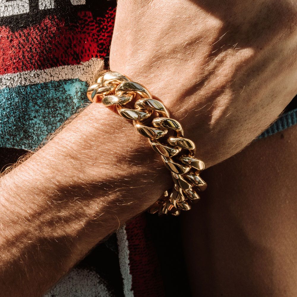 Cuban Link Bracelet 18MM
