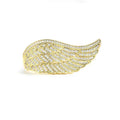 Diamond Angel Wing Ring