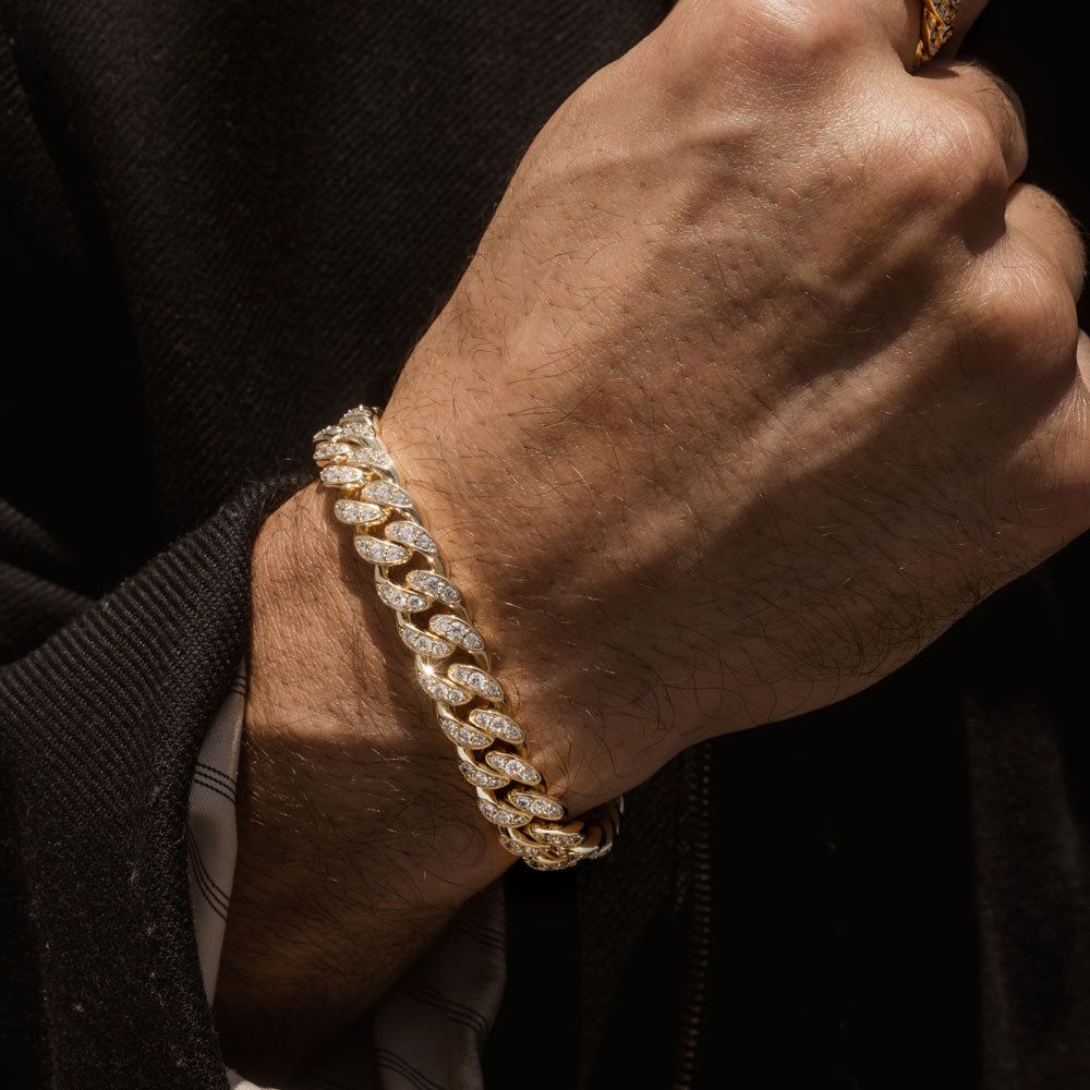 Diamond Cuban Link Bracelet 10MM