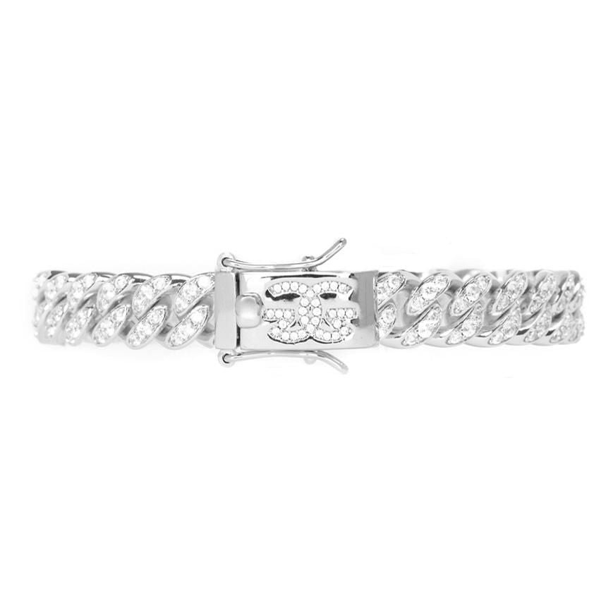 Diamond Cuban Link Bracelet 10MM
