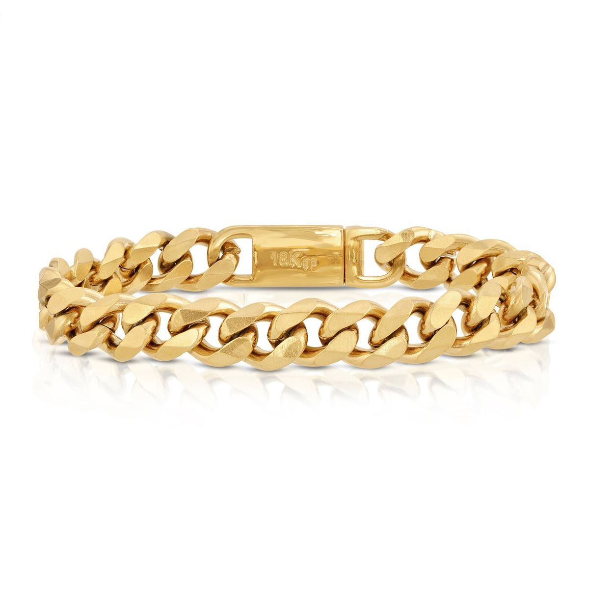 Flat Edge Cuban Bracelet