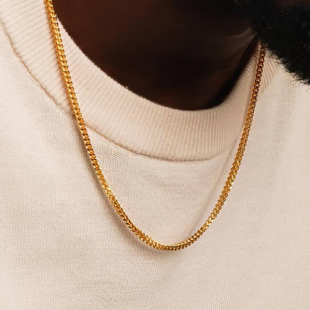 Gold Franco Chain 2.5MM