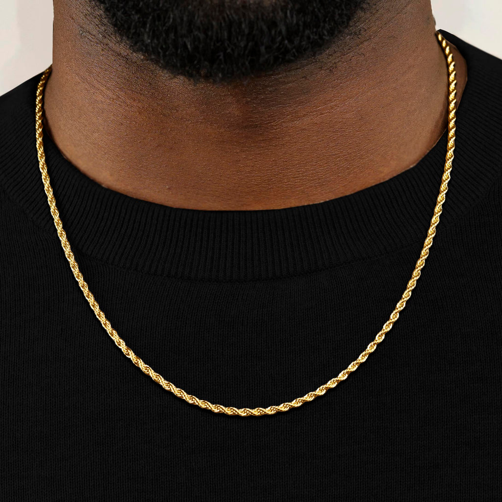 Gold Rope Chain 2.5MM