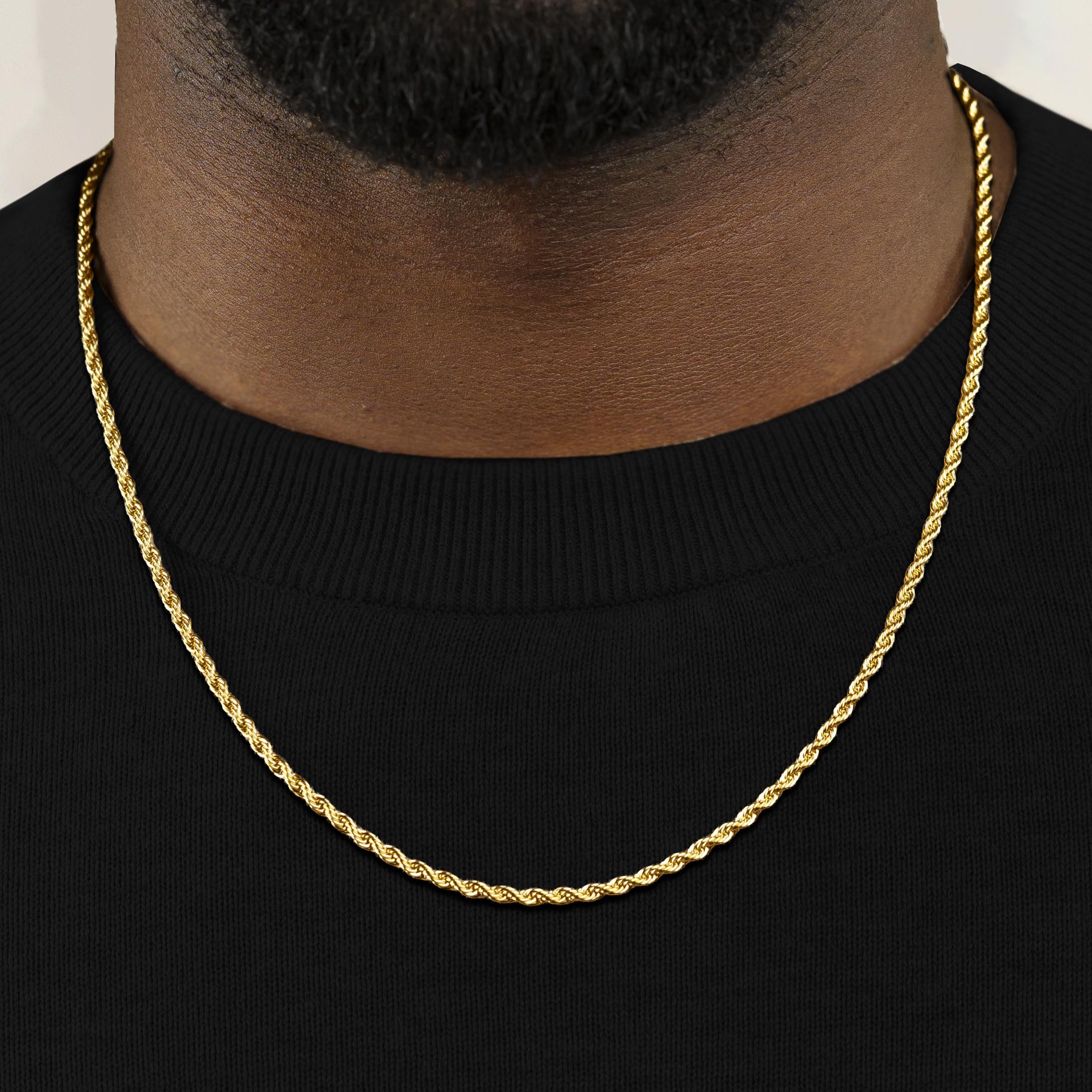 Gold Rope Chain 2.5MM