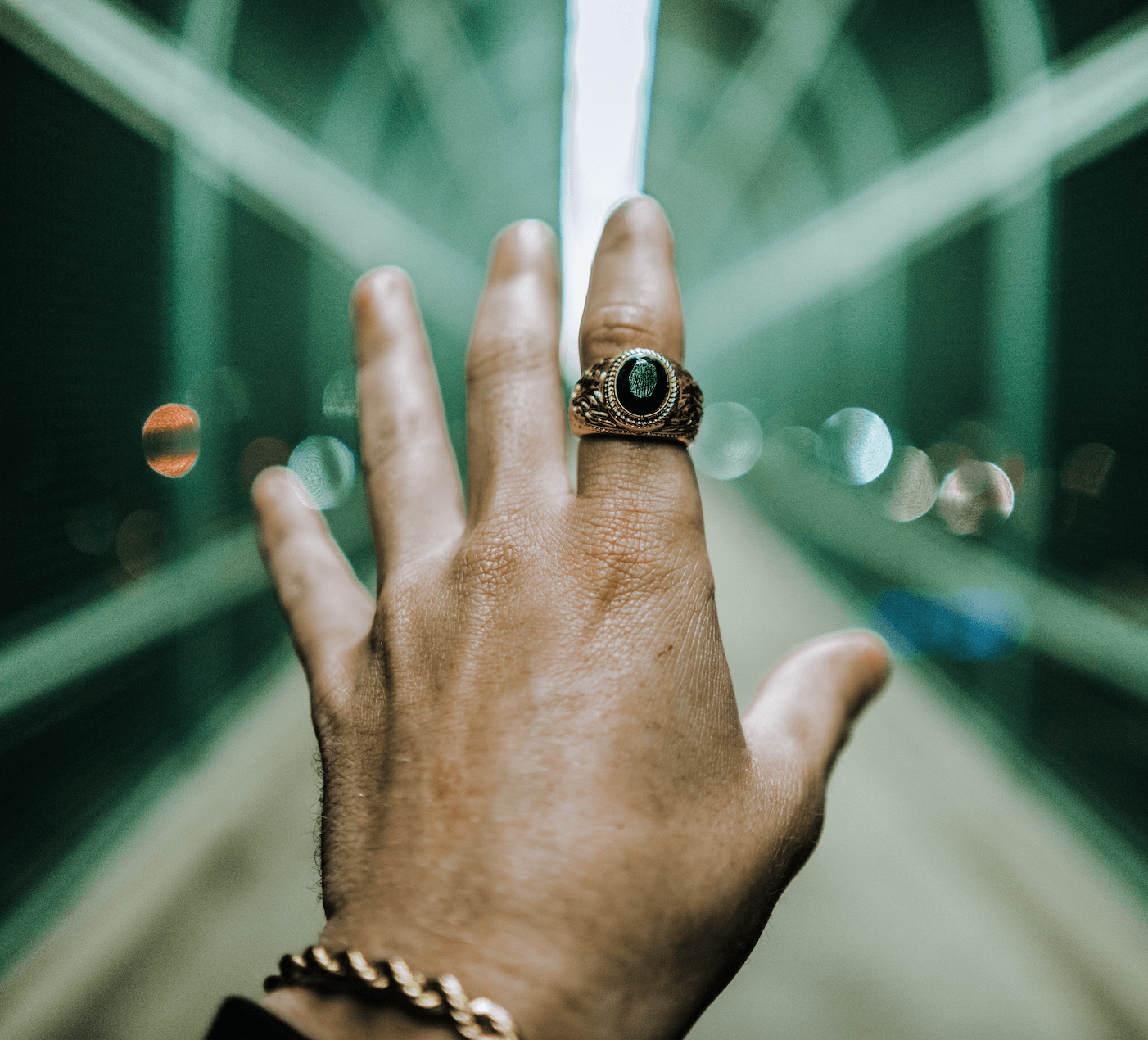 Gold Aura Onyx Ring The Gold Gods