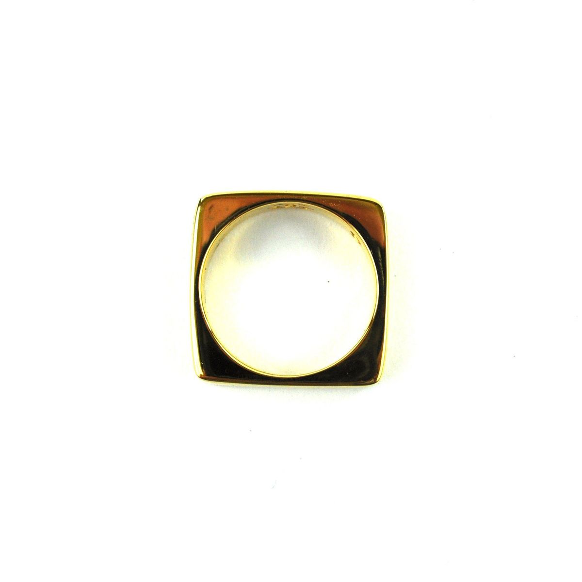Gold Square Ring