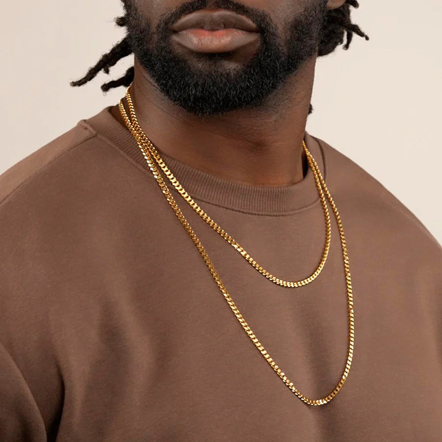 Micro Cuban Link Chain 4MM