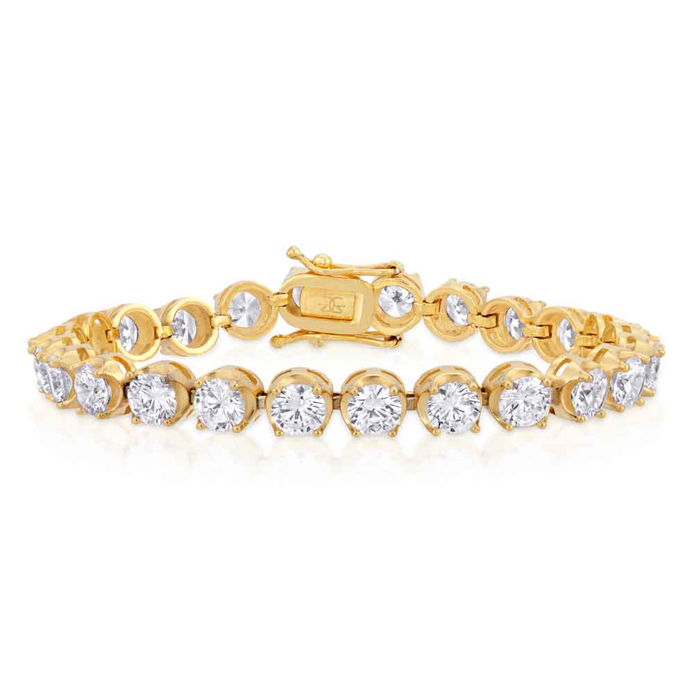 6mm Diamond Buttercup Tennis Bracelet The The Gold Gods