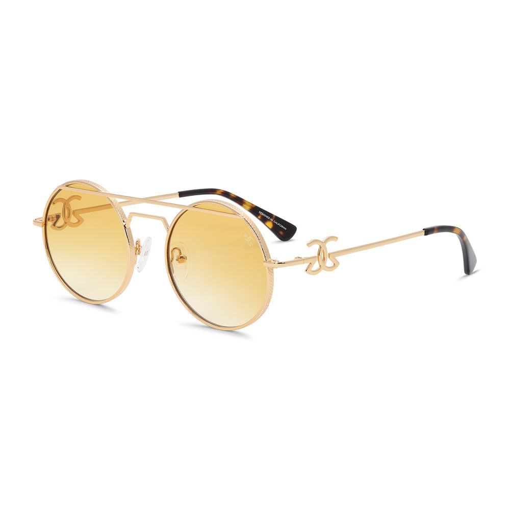 Luminaries Sunglasses Orange Gradient
